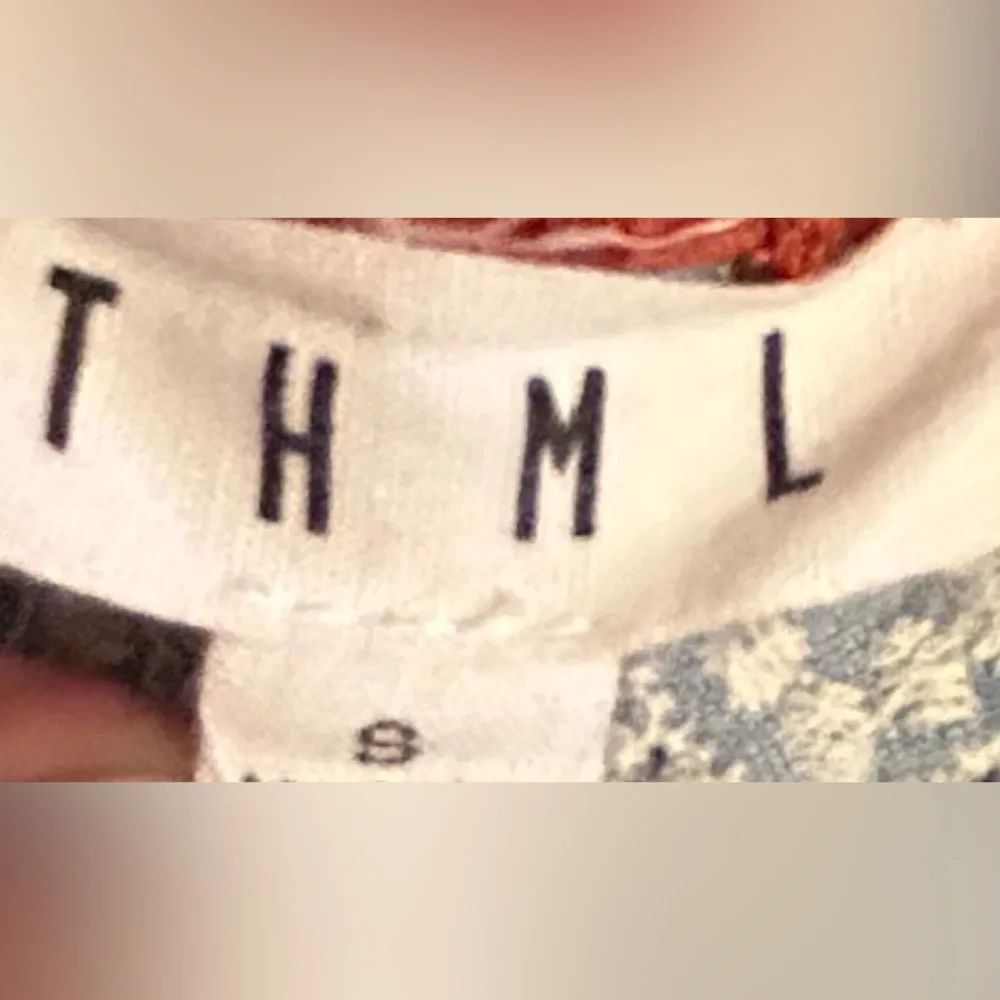 THML Blue & Rust Top size s - Picture 3 of 5